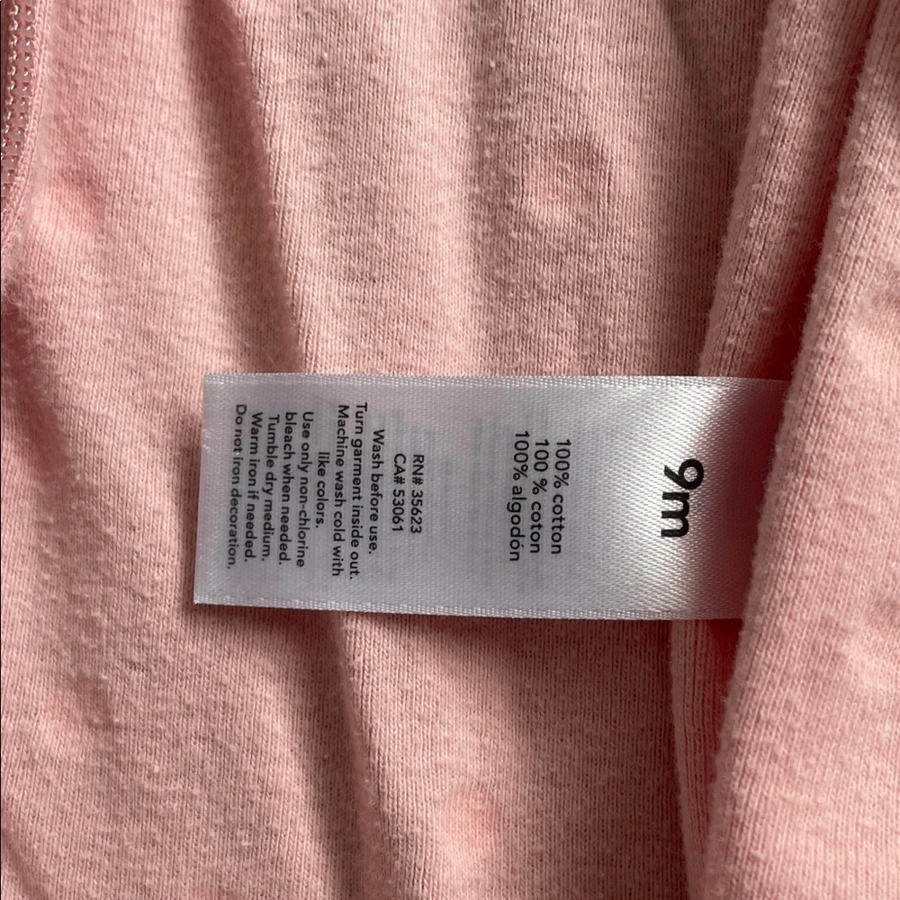 Carter's Pink, White, and Patterned Footies